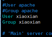 修改网站Apache服务默认属主和属组
